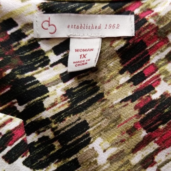 EUC Christoper & Banks blouse size 1X - Picture 3 of 5